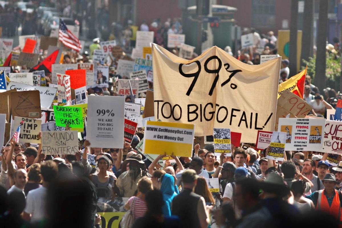 US Occupy Wall Street Demonstration